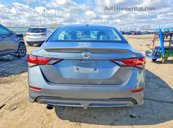 3N1AB8DV8MY324539 2021 NISSAN SENTRA Gray Rear view