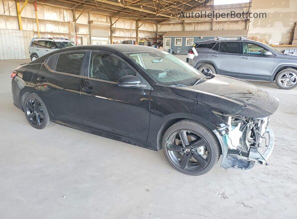 3N1AB8DV8NY291849 2022 NISSAN SENTRA Black Передня права чверть