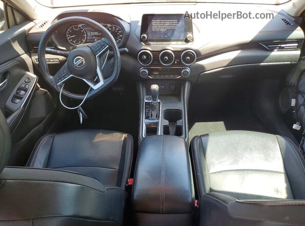 3N1AB8DV8PY230567 2023 NISSAN SENTRA Черный Вид панели приборов