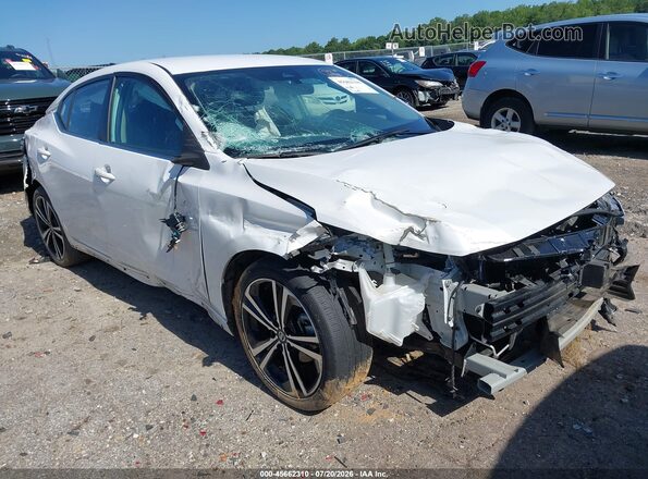 3N1AB8DV8PY259115 2023 NISSAN SENTRA Белый Вид спереди