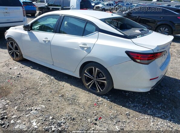 3N1AB8DV8PY259115 2023 NISSAN SENTRA Белый Задняя левая четверть
