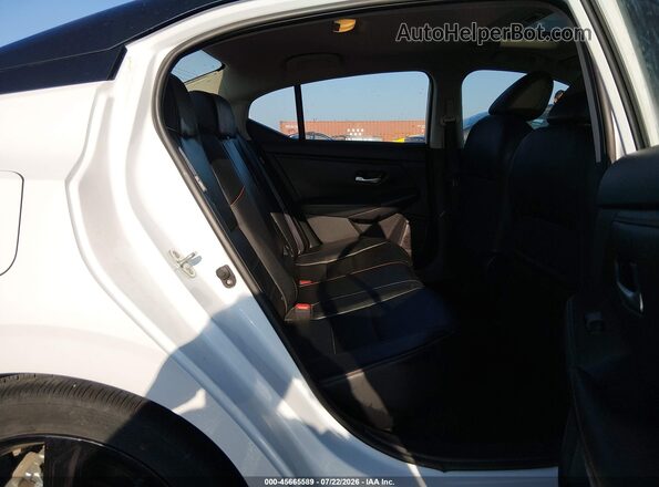 3N1AB8DV8PY259311 2023 NISSAN SENTRA White VIN sticker view