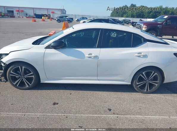 3N1AB8DV8PY260135 2023 NISSAN SENTRA Белый Панорамный вид салона 360°