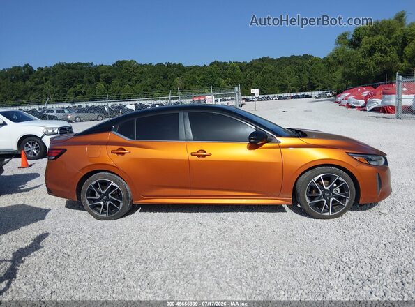 3N1AB8DV8RY286687 2024 NISSAN SENTRA Orange Սալոնի 360 աստիճան տեսք