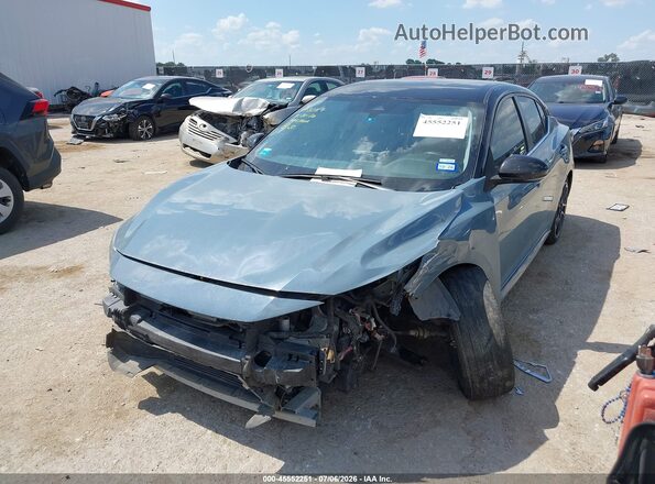 3N1AB8DV8RY369584 2024 NISSAN SENTRA Blue Vista tres cuartos delantera izquierda