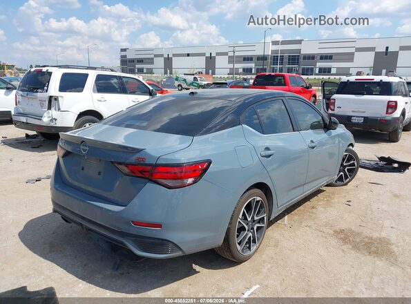 3N1AB8DV8RY369584 2024 NISSAN SENTRA Blue Trasero derecho