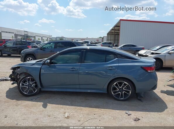 3N1AB8DV8RY369584 2024 NISSAN SENTRA Blue Vista interior de 360 grados