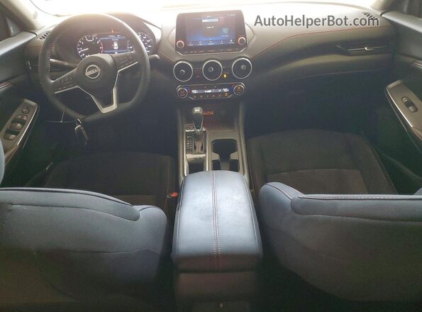3N1AB8DV8RY389947 2024 NISSAN SENTRA Красный Вид панели приборов