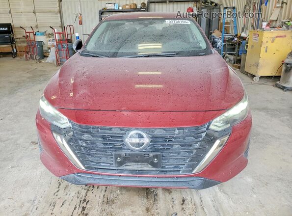 3N1AB8DV8RY389947 2024 NISSAN SENTRA Красный Вид спереди