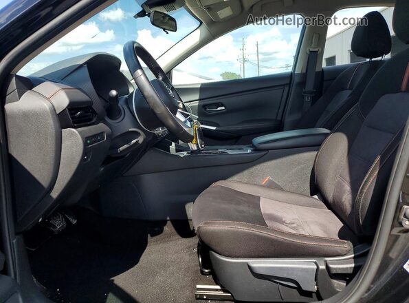 3N1AB8DV8SY267921 2025 NISSAN SENTRA Black Front interior view