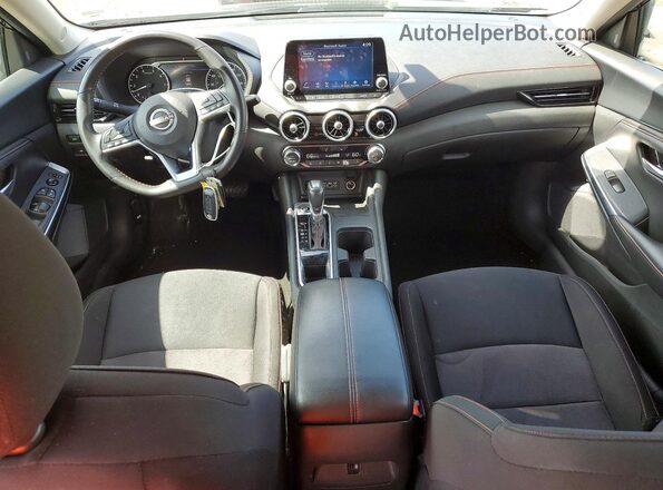 3N1AB8DV8SY267921 2025 NISSAN SENTRA Black Dashboard view