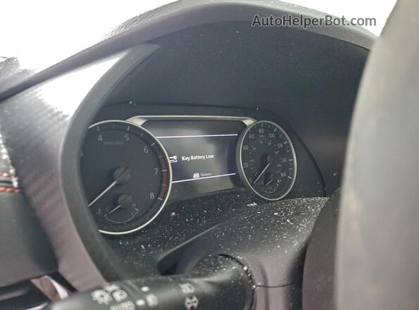 3N1AB8DV9PY268292 2023 NISSAN SENTRA White Instrument cluster view