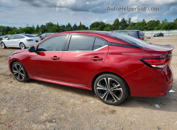 3N1AB8DV9PY282211 2023 NISSAN SENTRA Red Հետևի ձախ