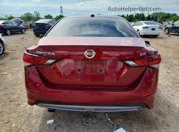 3N1AB8DV9PY282211 2023 NISSAN SENTRA Red Հետևի տեսք