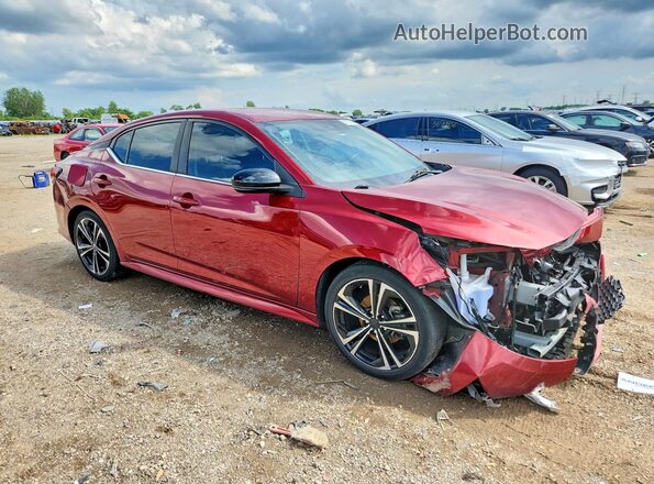 3N1AB8DV9PY282211 2023 NISSAN SENTRA Red Առջևի աջ