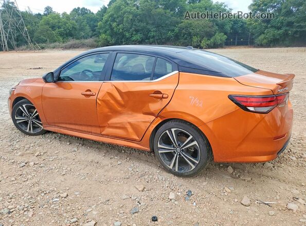 3N1AB8DV9PY284962 2023 NISSAN SENTRA Orange Հետևի ձախ