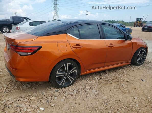 3N1AB8DV9PY284962 2023 NISSAN SENTRA Orange Հետևի աջ