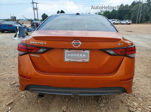 3N1AB8DV9PY284962 2023 NISSAN SENTRA Orange Հետևի տեսք