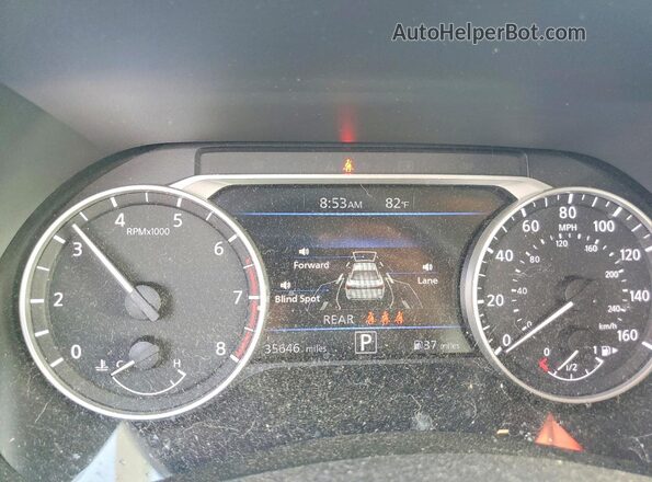 3N1AB8DV9RY279375 2024 NISSAN SENTRA Blue Սարքավորումների վահանակի տեսք