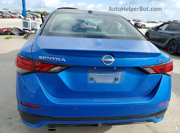 3N1AB8DV9RY279375 2024 NISSAN SENTRA Blue Հետևի տեսք