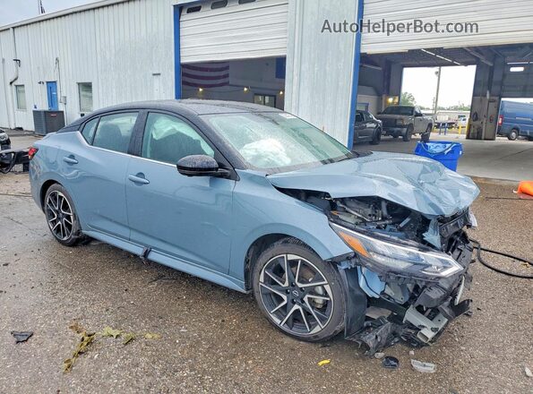 3N1AB8DV9RY303304 2024 NISSAN SENTRA Blue Delantero derecho