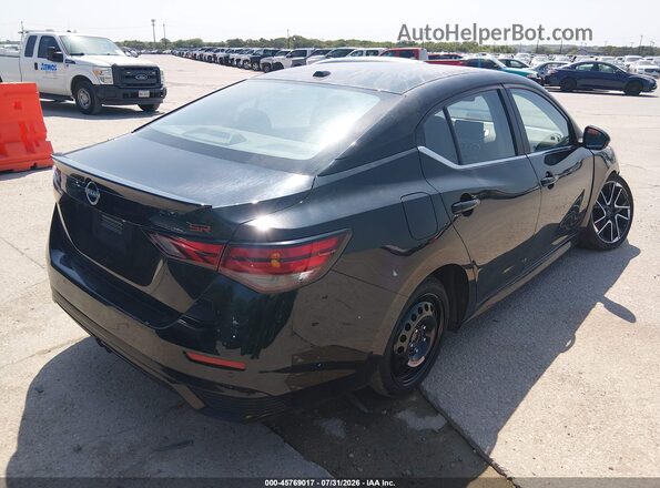 3N1AB8DV9SY310825 2025 NISSAN SENTRA Черный Задняя правая четверть