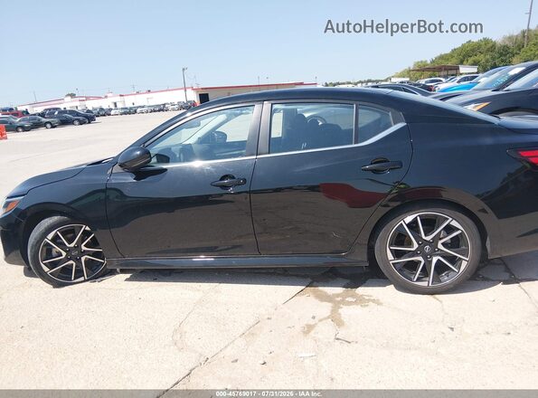 3N1AB8DV9SY310825 2025 NISSAN SENTRA Черный Панорамный вид салона 360°