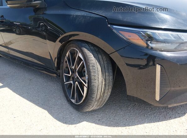 3N1AB8DV9SY310825 2025 NISSAN SENTRA Черный Вид спереди