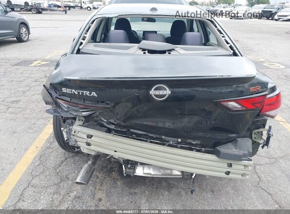 3N1AB8DV9SY331562 2025 NISSAN SENTRA Black Widok z przodu