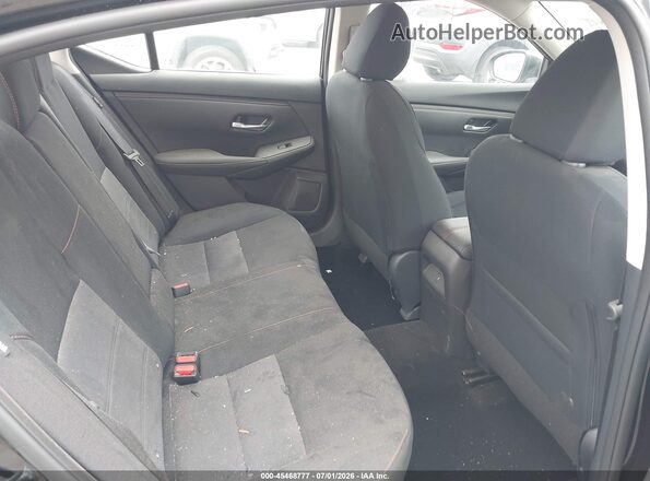 3N1AB8DV9SY331562 2025 NISSAN SENTRA Black Widok naklejki z numerem VIN