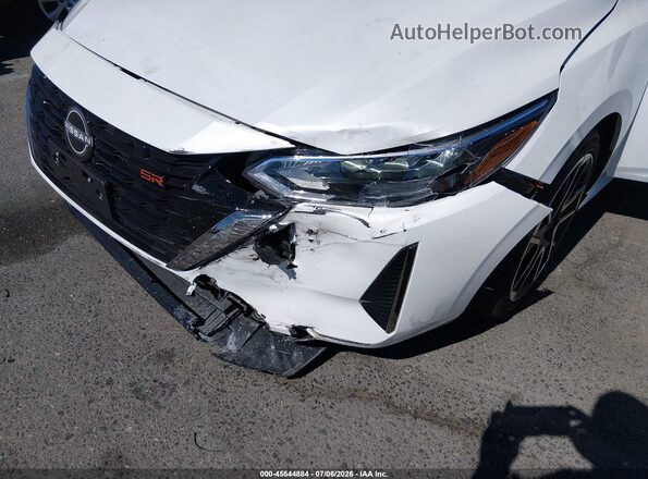 3N1AB8DV9SY367445 2025 NISSAN SENTRA White Вид спереду