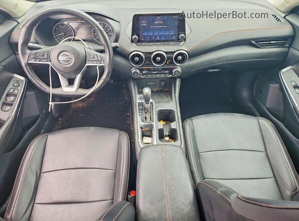 3N1AB8DVXMY252131 2021 NISSAN SENTRA Blue წინა პანელის ხედი