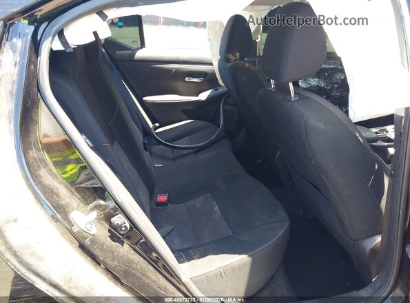 3N1AB8DVXPY235883 2023 NISSAN SENTRA Black Widok naklejki z numerem VIN