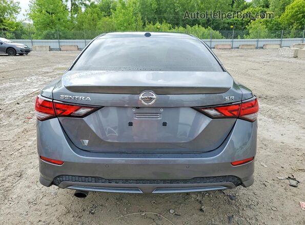 3N1AB8DVXPY242526 2023 NISSAN SENTRA Gray Вид ззаду