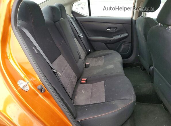 3N1AB8DVXRY342242 2024 NISSAN SENTRA Оранжевый Вид задних сидений