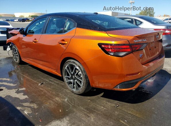 3N1AB8DVXSY227727 2025 NISSAN SENTRA Orange უკანა მარცხენა