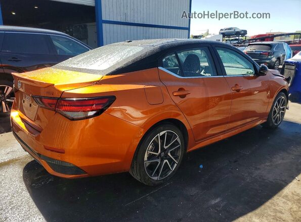 3N1AB8DVXSY227727 2025 NISSAN SENTRA Orange უკანა მარჯვენა
