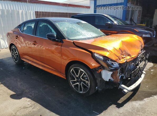 3N1AB8DVXSY227727 2025 NISSAN SENTRA Orange 