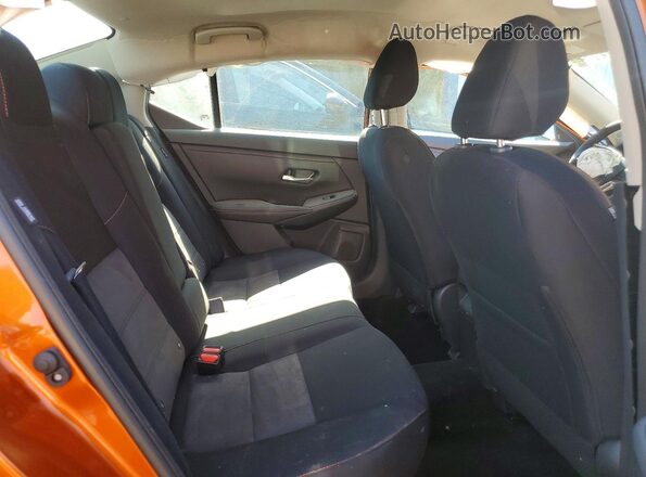 3N1AB8DVXSY227727 2025 NISSAN SENTRA Orange უკანა სავარძლების ხედი