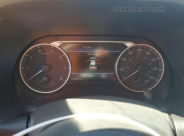 3N1AB8DVXSY227727 2025 NISSAN SENTRA Orange ხელსაწყოთა პანელის ხედი
