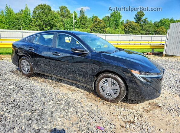 3N1AB9BV5TY206519 2026 NISSAN SENTRA Черный Передняя правая четверть
