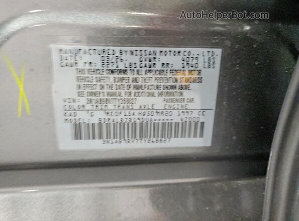 3N1AB9BV7TY268827 2026 NISSAN SENTRA Gray Vista del compartimento del motor
