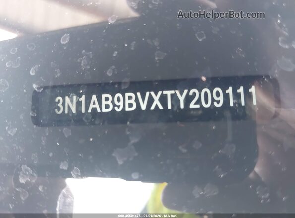 3N1AB9BVXTY209111 2026 NISSAN SENTRA Black ძრავის განყოფილების ხედი