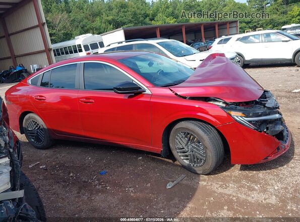 3N1AB9CV5TY250857 2026 NISSAN SENTRA Красный Панорамный вид салона 360°