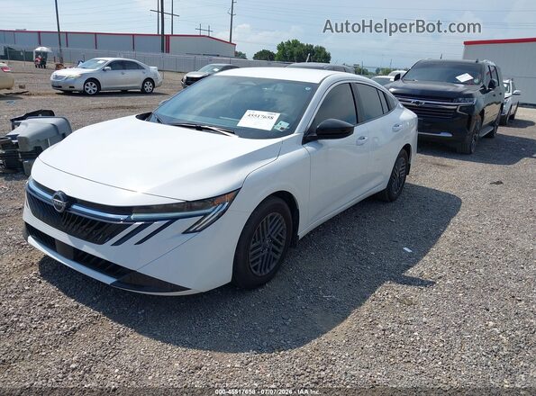 3N1AB9CV7TY220193 2026 NISSAN SENTRA Белый Передняя левая четверть