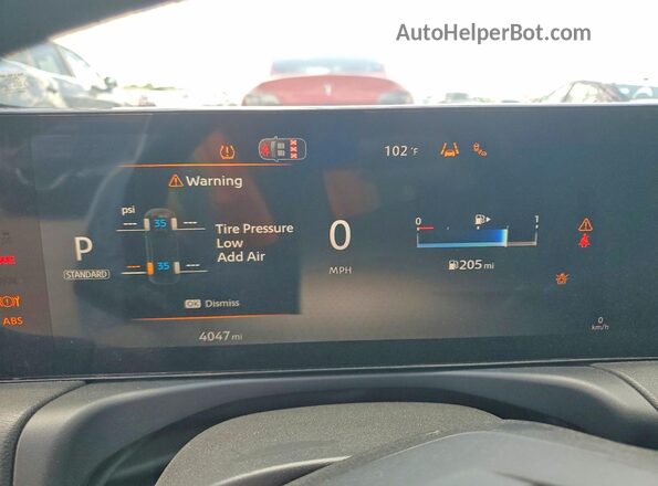 3N1AB9CV7TY271113 2026 NISSAN SENTRA White Instrument cluster view
