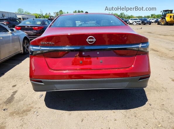 3N1AB9CV8TY232241 2026 NISSAN SENTRA Red Հետևի տեսք