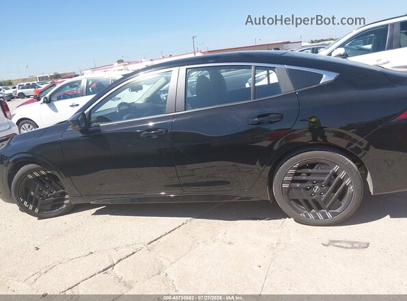 3N1AB9DV1TY235707 2026 NISSAN SENTRA Black სალონის 360-გრადუსიანი ხედი