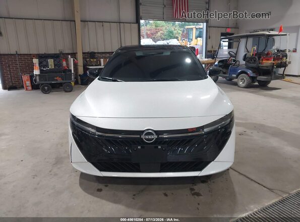3N1AB9DV1TY242365 2026 NISSAN SENTRA White Вид щитка приладів