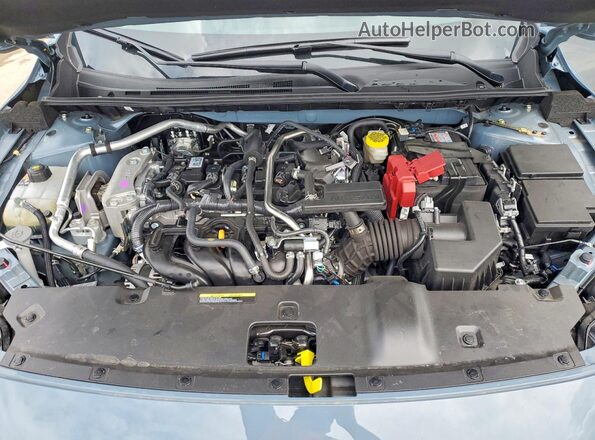 3N1AB9DV1TY253172 2026 NISSAN SENTRA Blue Widok wnętrza z tyłu